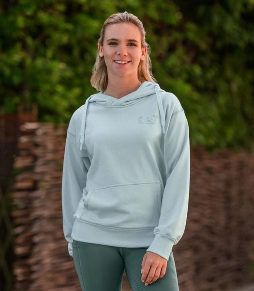 Bluza damska z kapturem ELT Strasbourg. Szare bluzy damskie ELT, l, bez wzorów, z bawełny, z kapturem. Za 232.00 zł.