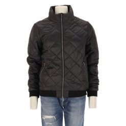 Second life - Kurtka damska Prow Bomber Black Down - Jak nowy. Czarne kurtki damskie Patagonia, bez wzorów, z puchu, bez kaptura. Za 340.76 zł.