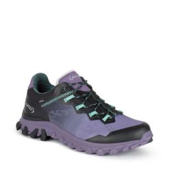 Buty trekkingowe Gore-tex damskie Aku Levia. Fioletowe obuwie trekkingowe damskie Aku, z gore-texu, bez zapięcia. Za 299.00 zł.