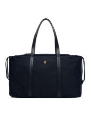 Tommy Hilfiger Torebka AW0AW18994 Granatowy. Niebieskie torebki klasyczne damskie Tommy Hilfiger, z materiału, bez dodatków. Za 449.99 zł.