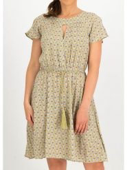 Blutsgeschwister Sukienka ze wzorem rozmiar: L. Sukienki damskie Blutsgeschwister, bez wzorów, z tkaniny, klasyczne, bez ramiączek. Za 158.45 zł.