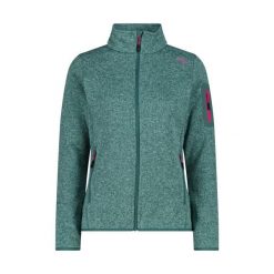 Bluza polarowa damska CMP Haze Jacket Knitted. Szare bluzy damskie CMP, m, bez wzorów, z polaru, bez kaptura. Za 282.50 zł.