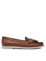 MICHAEL Michael Kors Mokasyny 40T4KRFP1B Brązowy. Brązowe mokasyny damskie MICHAEL Michael Kors, ze skóry, bez obcasa. Za 469.99 zł.