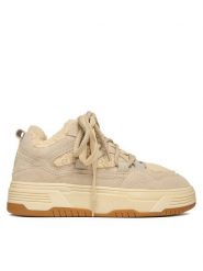 Steve Madden Sneakersy Boomer-F SM11003865 Brązowy. Brązowe obuwie sportowe damskie Steve Madden, ze skóry, bez zapięcia. Za 559.99 zł.