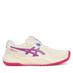 Buty do tenisa Asics. Szare obuwie sportowe damskie Asics, tenisowe. Za 429.99 zł.