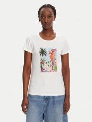 Liu Jo T-Shirt WA5239 JS923 M9565 Biały Regular Fit. Białe t-shirty damskie Liu Jo, m, bez wzorów, z bawełny, bez kołnierzyka. Za 209.99 zł.
