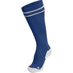 Getry piłkarskie dla dorosłych Hummel Element Football Sock. Białe legginsy sportowe damskie Hummel, bez wzorów, do piłki nożnej. Za 22.00 zł.