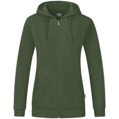 Kurtka damska Jako Organic. Zielone kurtki damskie JAKO, m, bez wzorów, z bawełny, z kapturem. Za 239.15 zł.