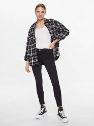 Lee Dżinsy - Skinny fit - w kolorze czarnym rozmiar: W26/L33. Czarne jeansy damskie Lee, z podwyższonym stanem. Za 173.99 zł.