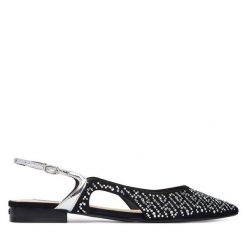 Baleriny Liu Jo. Czarne balerinki damskie Liu Jo, bez wzorów. Za 679.99 zł.