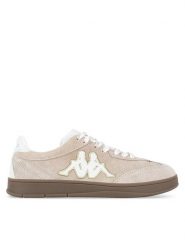 Kappa Sneakersy FC-24880H Beżowy. Brązowe obuwie sportowe damskie Kappa, z nubiku, bez zapięcia. Za 199.99 zł.