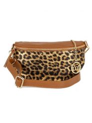 Mia Tomazzi Skórzana saszetka "Perugino" w kolorze karmelowym - 23 x 13 x 2 cm rozmiar: onesize. Brązowe nerki i saszetki damskie Mia Tomazzi, bez wzorów, z materiału. Za 165.99 zł.