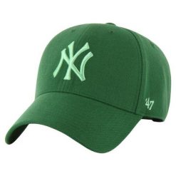 Czapka Z Daszkiem Snapback New York Yankees. Zielone czapki z daszkiem damskie 47 Brand, bez wzorów. Za 184.99 zł.