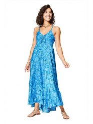 Aller Simplement Sukienka w kolorze niebieskim rozmiar: 38/40. Niebieskie sukienki damskie Aller Simplement, bez wzorów, klasyczne, bez ramiączek. Za 78.99 zł.