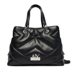 Torebka Armani Exchange. Czarne torebki klasyczne damskie Armani Exchange, bez dodatków. Za 804.99 zł.
