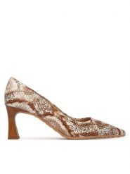 Hispanitas Czółenka HV264677 C003 Brązowy. Brązowe czółenka damskie Hispanitas, bez wzorów, ze skóry, bez obcasa. Za 569.99 zł.