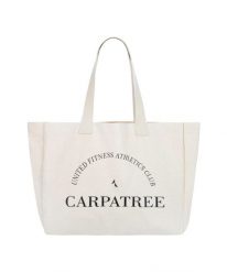 Torba bawełniana na siłownię Carpatree. Białe torby sportowe Carpatree, bez wzorów, z bawełny. Za 79.99 zł.