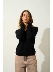 AUTHENTIC CASHMERE Kaszmirowy sweter "Galise" w kolorze czarnym rozmiar: XXL. Czarne swetry klasyczne damskie AUTHENTIC CASHMERE, xxl, z kaszmiru, bez kołnierzyka. Za 319.88 zł.