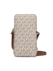 MICHAEL Michael Kors Torebka Jet Set 32F6GJ6C5B Kremowy. Białe listonoszki damskie MICHAEL Michael Kors, bez wzorów, ze skóry, bez dodatków. Za 619.99 zł.