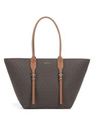 Michael Kors Shopper bag w kolorze brązowym - 50 x 30 x 15 cm rozmiar: onesize. Brązowe shopper bag Michael Kors, bez wzorów, z materiału, na ramię, bez dodatków. Za 849.95 zł.