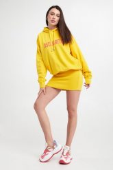 Sukienka dresowa DSQUARED2. Sukienki damskie Dsquared2, bez wzorów, z dresówki, bez ramiączek. W wyprzedaży za 1,819.35 zł.