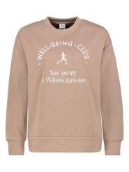 Sublevel Bluza w kolorze beżowym rozmiar: XS. Brązowe bluzy damskie Sublevel, xs, bez wzorów, z bawełny, bez kaptura. Za 35.10 zł.