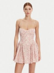 BARDOT Sukienka koktajlowa 59827DB Kolorowy Regular Fit. Sukienki damskie Bardot, bez wzorów, z syntetyku, wizytowe, bez ramiączek. Za 389.99 zł.
