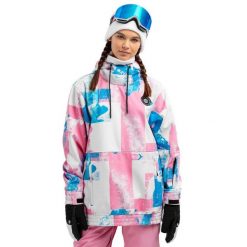 Kurtka snowboardowa damska W1-W Holi. Czerwone kurtki damskie SIROKO, s, bez wzorów, z softshellu, bez kaptura. Za 844.00 zł.