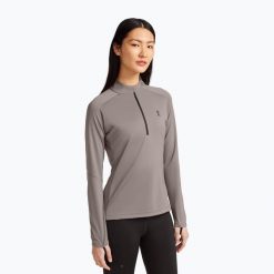 Bluza do biegania damska On Climate Shirt. Brązowe bluzy damskie On, m, bez wzorów, z materiału, bez kaptura. Za 429.99 zł.