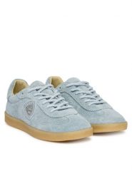 Blauer Sneakersy S6AURORA01/REV Błękitny. Niebieskie obuwie sportowe damskie Blauer, ze skóry, bez zapięcia. Za 639.99 zł.