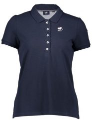 Polo Sylt Koszulka polo w kolorze granatowym rozmiar: L. Niebieskie bluzki damskie Polo Sylt, l, bez wzorów, bez kołnierzyka, bez ramiączek. Za 100.99 zł.
