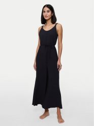 Triumph Kombinezon Beach MyWear 10222162 Czarny Relaxed Fit. Czarne sukienki damskie Triumph, bez wzorów, z wiskozy, bez ramiączek. Za 189.99 zł.