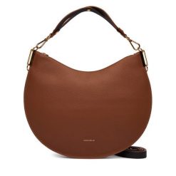 Torebka Coccinelle. Brązowe torebki klasyczne damskie Coccinelle, bez dodatków. Za 1,579.00 zł.