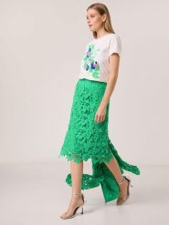 Gerry Weber Koszulka w kolorze białym rozmiar: 38. Białe bluzki damskie Gerry Weber, bez wzorów, z bawełny, bez kołnierzyka, bez ramiączek. Za 87.81 zł.