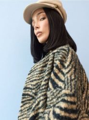 Rozpinana dzianinowa bluza ze stójką - wielobarwny. Bluzy damskie Sinsay, l, bez wzorów, z dzianiny, bez kaptura. Za 59.99 zł.