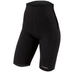 Spodenki szorty wyszczuplające neoprenowe HMS SND1400. Czarne spodenki sportowe damskie HMS, xl, bez wzorów, z neoprenu. Za 71.73 zł.
