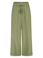 Sublevel Spodnie w kolorze oliwkowym rozmiar: XXL. Brązowe spodnie materiałowe damskie Sublevel, bez wzorów, z materiału. Za 82.99 zł.