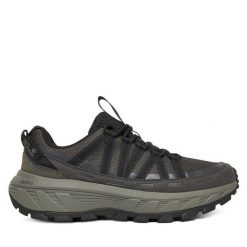 Trekkingi Jack Wolfskin. Czarne obuwie trekkingowe damskie Jack Wolfskin, bez zapięcia. Za 499.99 zł.