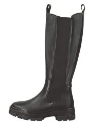 GANT Footwear Skórzane kozaki "Monthike" w kolorze czarnym rozmiar: 41. Czarne kozaki damskie GANT Footwear, na zimę, ze skóry, bez obcasa, bez zapięcia. Za 513.46 zł.