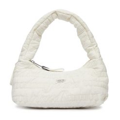 Torebka Tommy Jeans. Białe torebki klasyczne damskie Tommy Jeans, z jeansu, bez dodatków. Za 409.99 zł.
