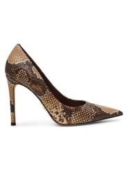 Steve Madden Czółenka w kolorze brązowym rozmiar: 38. Brązowe czółenka damskie Steve Madden, bez wzorów, ze skóry, bez obcasa, na szpilce. Za 240.99 zł.