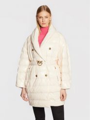 PINKO Płaszcz zimowy Izar 1G18CX A00N Różowy Regular Fit. Czerwone kurtki damskie Pinko, na zimę, l, bez wzorów, z syntetyku, bez kaptura. Za 2,589.00 zł.