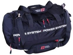 Torba treningowa POWER SYSTEM Dynamic Bag. Czarne torby sportowe POWER SYSTEM, bez wzorów, z materiału. Za 179.00 zł.