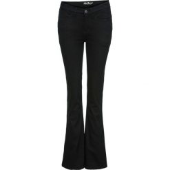 Dżinsy ocieplane superstretch BOOTCUT bonprix czarny. Czarne jeansy damskie bonprix. Za 109.99 zł.