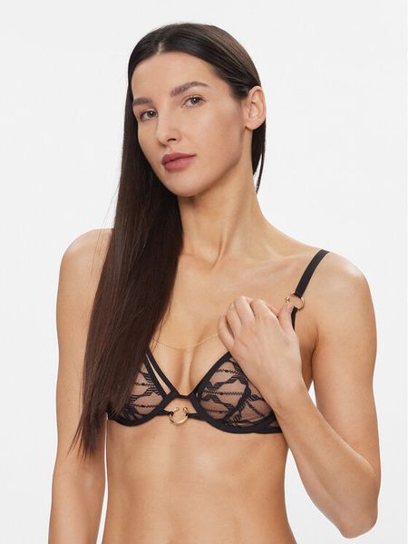 Chantelle X Biustonosz z fiszbiną Xpression C05GMA Czarny. Czarne biustonosze Chantelle X, bez wzorów, z syntetyku. Za 539.99 zł.