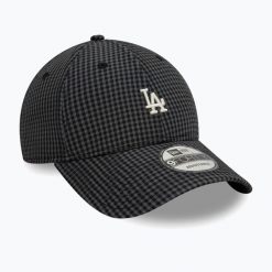 Czapka z daszkiem New Era Seersucker 9Forty Los Angeles Dodgers. Czarne czapki z daszkiem damskie New Era, bez wzorów. Za 129.99 zł.