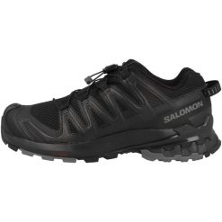 Buty do biegania damskie Salomon Xa Pro 3d V9 W. Czarne obuwie sportowe damskie Salomon, z gumy, bez zapięcia, do biegania. Za 642.00 zł.
