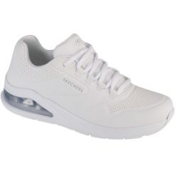 Buty sportowe Sneakersy damskie, Uno 2 - Air Around You. Białe obuwie sportowe casual damskie Skechers, bez zapięcia. Za 339.99 zł.