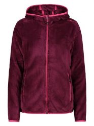 CMP Kurtka polarowa w kolorze jagodowym rozmiar: 38. Różowe kurtki damskie CMP, s, bez wzorów, z materiału, bez kaptura. Za 139.54 zł.