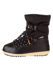Moon Boot Botki zimowe "Loop" w kolorze czarnym rozmiar: 41. Czarne botki damskie Moon Boot, na zimę, z materiału, bez obcasa, bez zapięcia. Za 395.31 zł.
